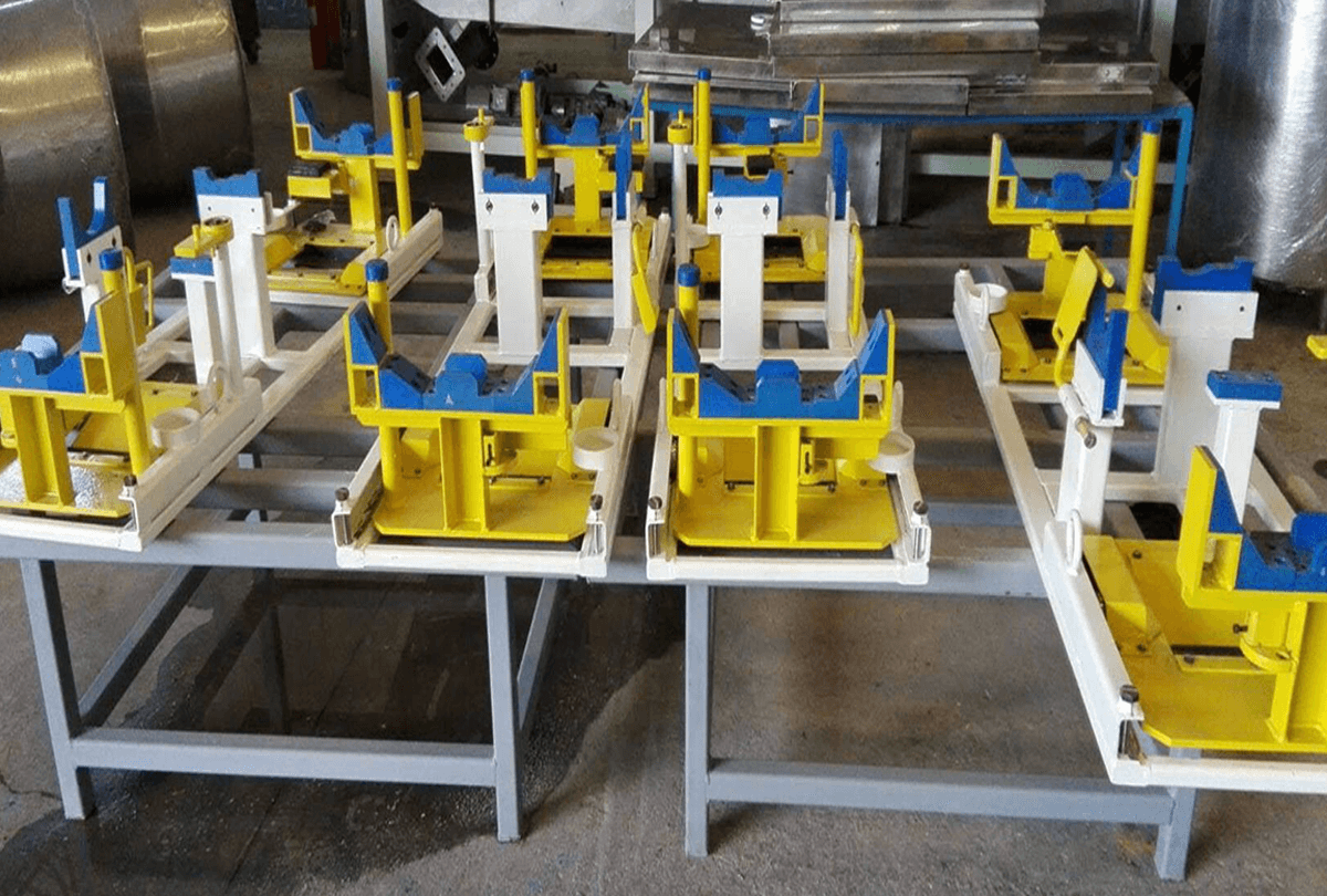 Pallet support axle 4*4